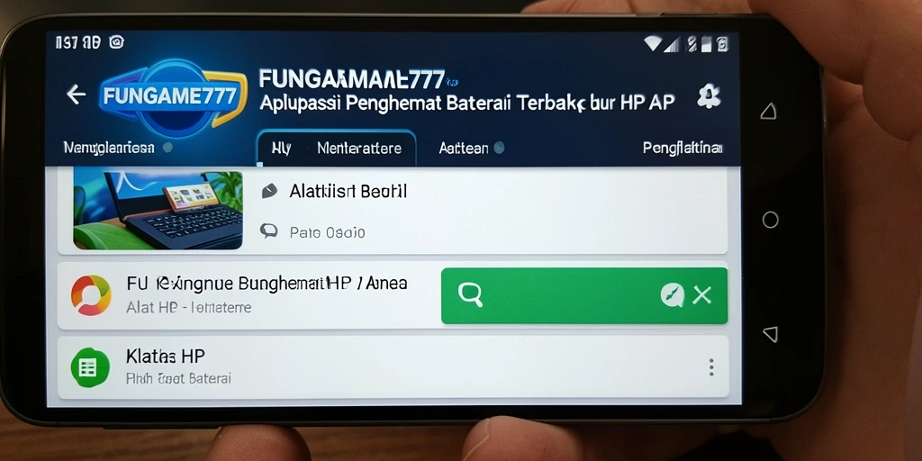 Tampilan antarmuka FUNGAME777 yang sederhana dan fungsional.