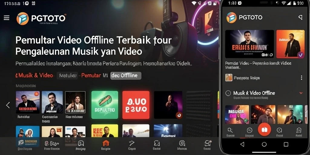 Tampilan antarmuka PGTOTO yang modern dan user-friendly.