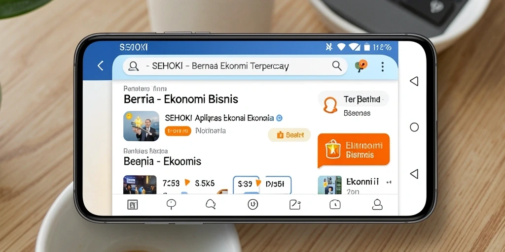 Antarmuka SEHOKI yang modern dan informatif.