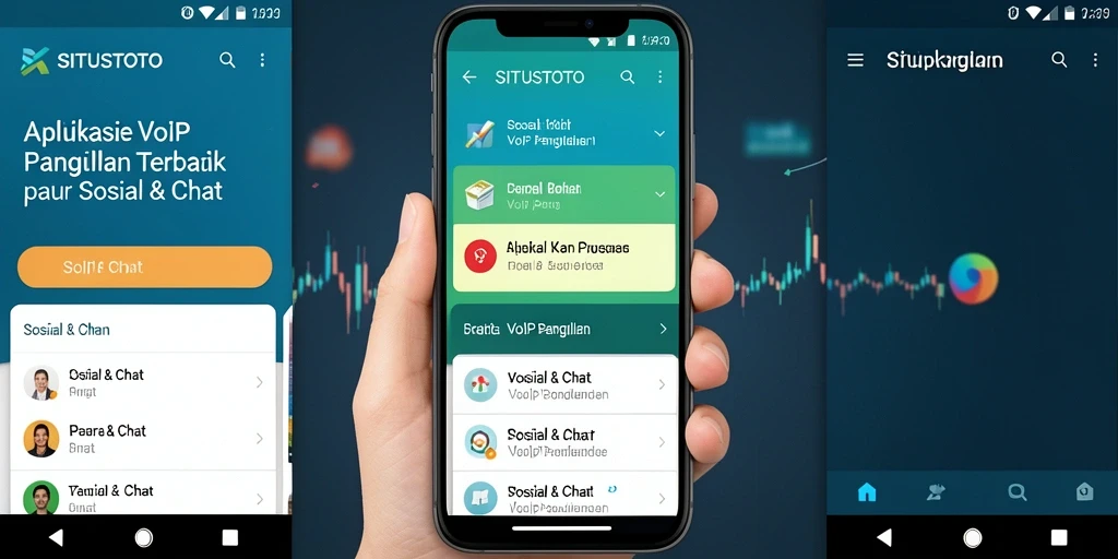 Antarmuka SITUSTOTO menampilkan fitur panggilan VoIP yang interaktif dan user-friendly.