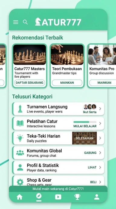 Catur777 - Katalog Aplikasi Populer & Kanal Uji Terbaik Indonesia